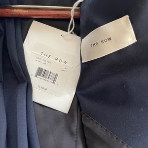 The Row men’s David 2pc Navy blue Suit mens size 42 NWT